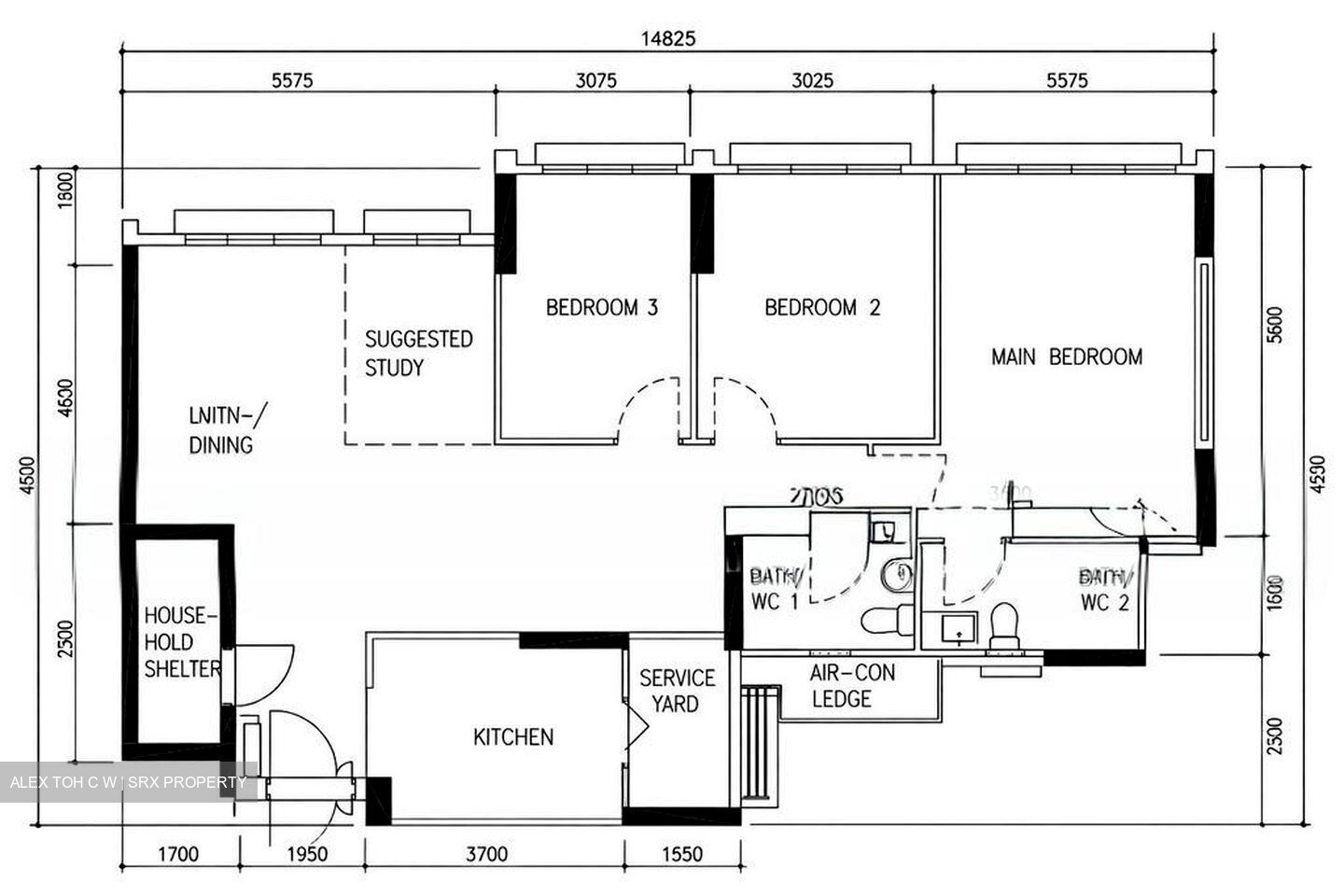 Blk 511B Oleander Breeze @ Yishun (Yishun), HDB 5 Rooms #548809161